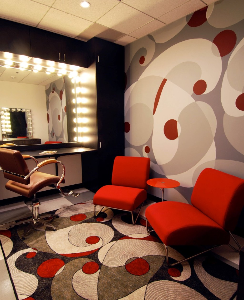 Burgandy Dressing Room Resized Deborah Davis Design Inc